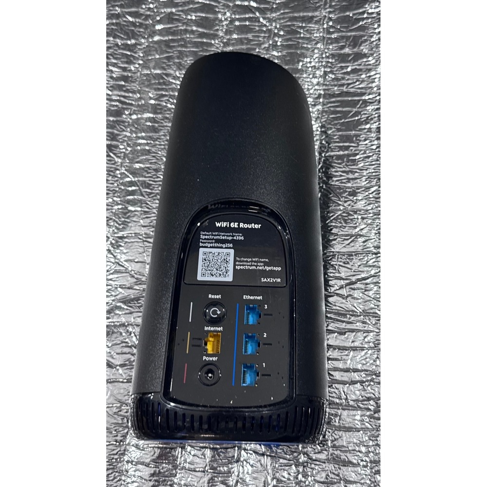 Spectrum WiFi 6E Router SAX2V1R Black Wireless Internet Router - Picture 4 of 4